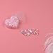 BUNNIEBEAUTY 300 pcs Pink Cute Nail Charms Y2K, Kawaii Cute Bow Heart Star Moon Nail gems Set, Pink Nail Charms and gems, Gifts for Women