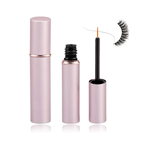 Eyelash Glue Super Strong Hold False Eyelash Glue Adhesive Quick-Drying Lash Glue Waterproof Lash Cluster Lashes 5ML False Eyelash Extension Glue Latex Free Eyelash Glue (White Lashes Glue)