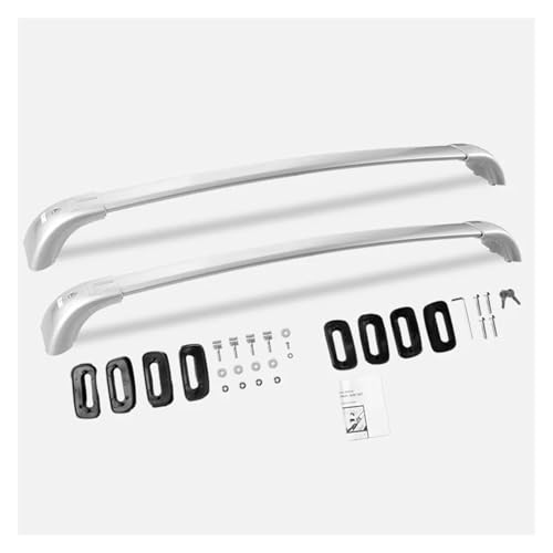 Barras transversales de techo para Toyota Highlander 2014-2019 con llave 4