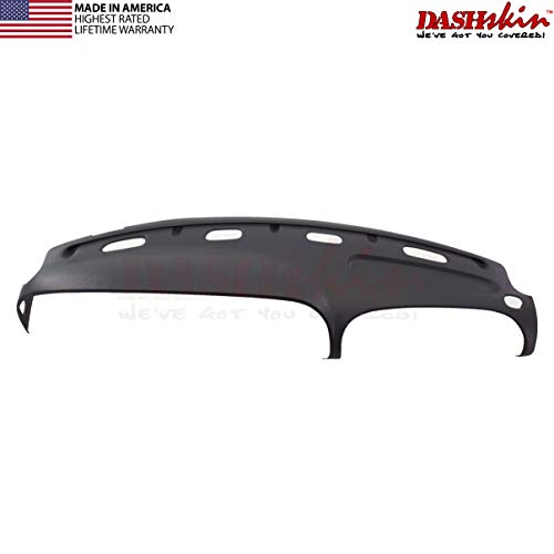 DashSkin Molded Dash Cover Compatible with 98-01 Dodge Ram in Agate Grey