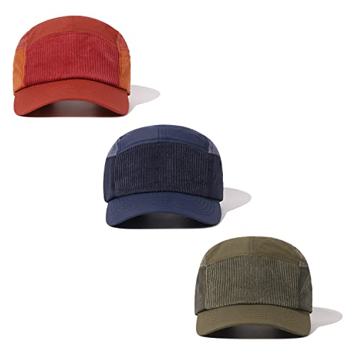 Croogo 5 Panel Hats Quick Dry Baseball Cap Curved Visor Hat Urban Street Camper Cap Relaxed Mens Clipback Hats,Green-Wbbc8 #TOP4