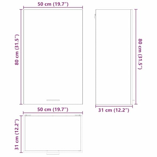 Armoire de cuisine suspendue pour optimiser un petit studio
