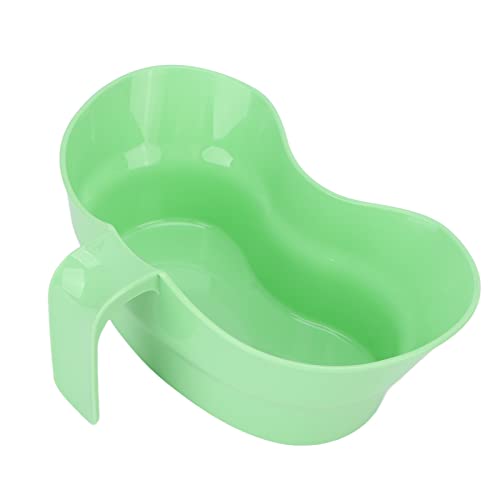 Image of Emesis Basin, Kidney Tray Plastic with Handle, Oral Care Spit Cup Vomit Bowl, Elderly Mouth Wash Toothbrushing Basin, Emesis Cup for Elderly Bedridden