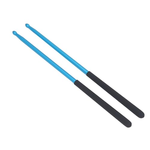 Baquetas profesionales de aluminio para batería 5A azul