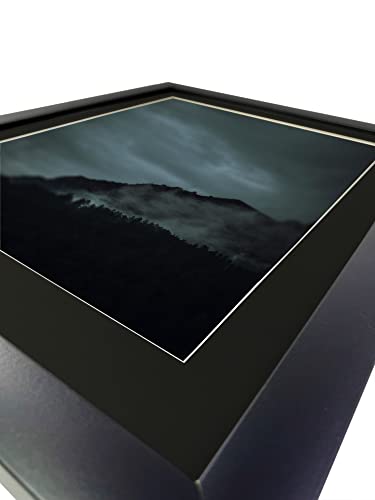 Craig Frames B404 Pre-cut Mat Board for 19x25 Print, 22x28, Textured Black