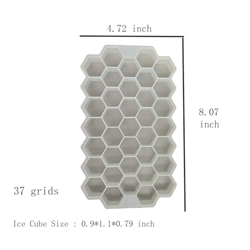 Bandeja de Cubos de Hielo de Silicona miniatura 2