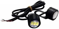 Par de Farol De Milha Mini Strong Led Universal Motocicletas