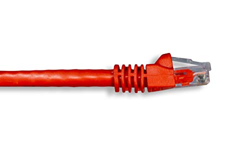 Cablelera ZNWN36RD-14 14' Cat 6 UTP Patch Cable Rojo miniatura 2