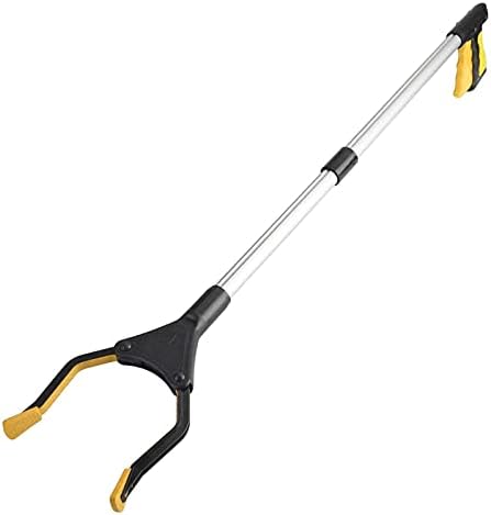 Litter Picker,Foldable Long Arm Mechanical Grabber Reacher Grab & Grip Rubbish Pick Up Hand Pick-Up,Mobility Daily Living Aids Pick-up Lightweight Extender Gripper Tool Handy Assist Reaching Aid 21326