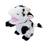 Aide à la pratique de la ventriloquie : les marionnettes à main animales agissent comme des kits de pratique de la ventriloquie, permettant aux utilisateurs d'affiner leurs techniques de modulation de la voix et de narration tout en divertissant le public à la maison ou lors d'événements scolaires, offrant ainsi une plate-forme unique pour l'expression de soi et la performance créative.