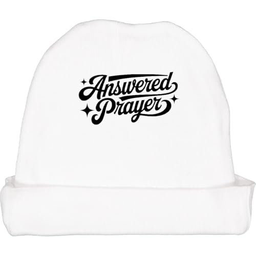 inktastic Answered Prayer Baby Announcement Baby Beanie Hat