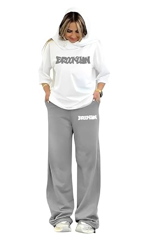 Image of My Swag Womens Co Ord Set Half Sleeve Loose Fit Cotton T-Shirt & Trouser for Women & Girl