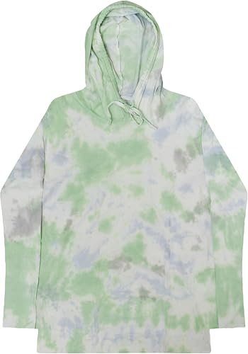 Colortone Sudaderas con capucha de manga larga para mujeres y hombres, Slushy, Large