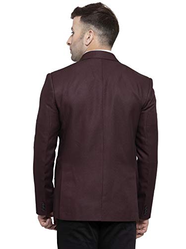 Image of WINTAGE Men's Polyester Cotton Festive and Casual Blazer Coat Jacket