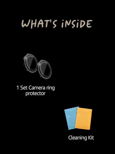 Image of Lensarmor Compatible with Oppo Reno 15 Pro Camera Lens Protector - Black (1 Pack) | Premium 9H Tempered Glass, Military-Grade Protection, Scratch & Impact Resistant, Perfect Fit