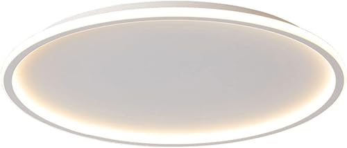 HDGNKG Lámpara de techo LED de instalación integrada lámpara de techo de metal súper brillante luz de techo blanca fría para interiores lámpara