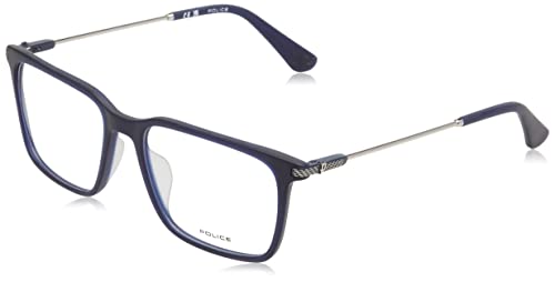 Police Men's Classic Sunglasses - VISTA VPLF86 Matte Transparent Frame - View #2