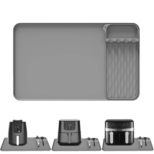 YUGSHNKFC 耐熱シリコンパッドセット 調理器具用 滑り止めカウンタートッププロテクター エアフライヤー/オーブン/電子レンジ用シリコンアプライアンスプロテクター