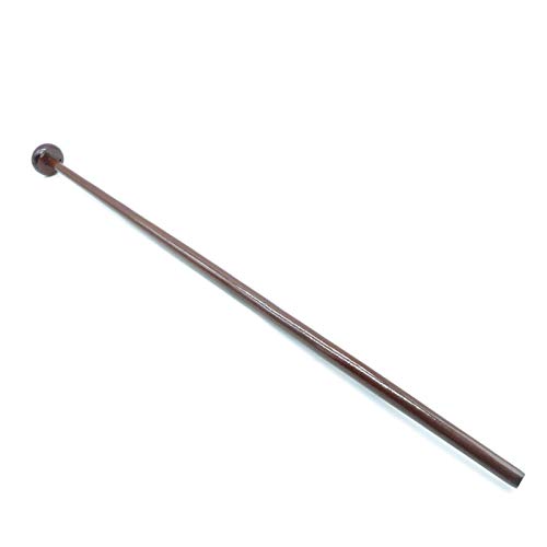 Mât à drapeau en bois d'acajou Lindemann 125 cm Ø 25 mm pour pavillon marine