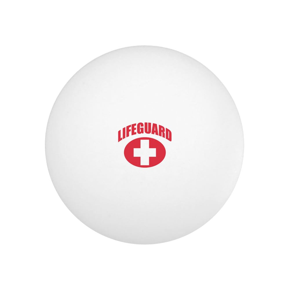 GRAPHICS & MORE Lifeguard Novelty Table Tennis Ping Pong Ball 12 Pack with Storage Bag