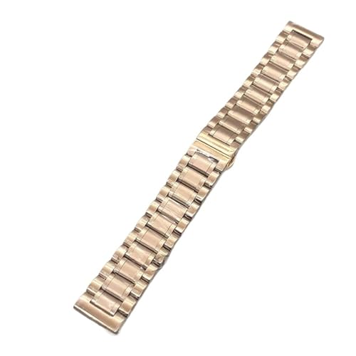 SiChouwz 12 13 14 15 16 17 18 19 20 21 22 23 24mm �\���b�h�X�e�����X�X�`�[���E�H�b�`�o���h�X�g���b�v���^�����X�g�o���h�u���X���b�g(Rose Gold,24mm)