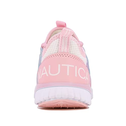 Nautica Girls Kids Sneakers Athletic Fashion Lace-Up Tennis Sports Running Shoes(Big Kid, Little Kid, Toddler)3