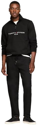 Tommy Hilfiger Men's Adaptive Quarter Zip Sweatshirt with Extended Zipper Pull2