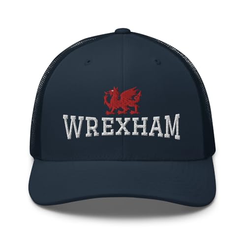 Gorra Trucker Curva Bordada City Wales Rojo Dragón miniatura 2