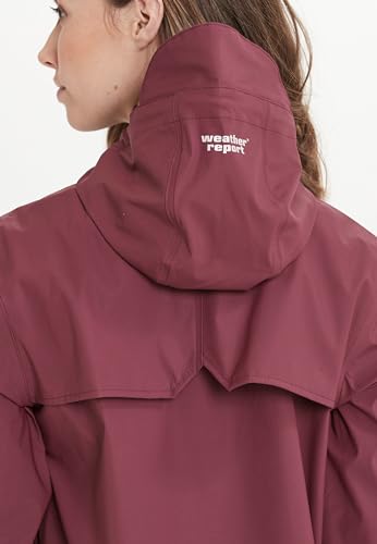 Chaqueta Weather Report Tass mujer impermeable con capucha 6