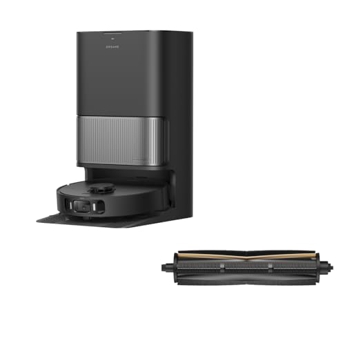 Image of DREAME L40s Ultra AE Robot Vacuum Cleaner (Black) and TriCut Brush