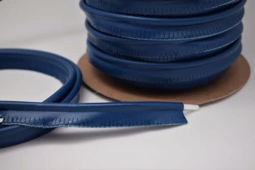 7Manufacturerfabric7 21100022222850 Royal Marine Blue Welt Cord Vinyl Piping Marine Outdoor Edge Trim Fabric (5 Yard) Fabric thumb #3