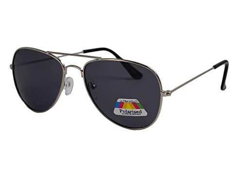 Polarized Lens Aviator Sunglasses