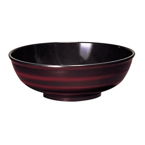 マルケイ (MARUKEI) タマブチ丼 / タマブチ丼6.5寸 直径200×H69mm 1300ml 溜内黒 『溜』 和風 割れにくい 食洗器対応 スタッキング可能 A12 TMB 日本製