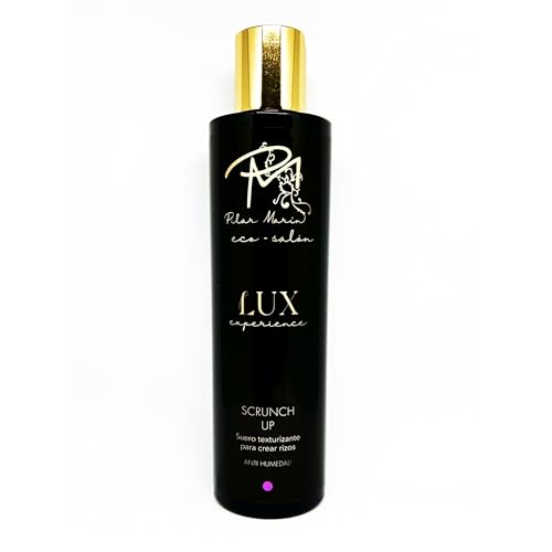 CREMA ACTIVADORA DE RIZOS, LUX EXPERIENCE 250ml - Scrunch Up - Método Curly, Definición y Volumen Sin Aclarado, Tratamiento Profesional de Lujo para Rizos en Casa con Efecto Memoria Antihumedad