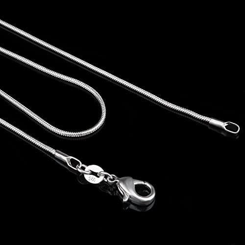 Collier chaînes de serpent 1 mm : la solution anti-nœuds en boucles solides - 3