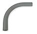 Elbow, 90 Degree, 2 In., PVC, 18-1/2 In. L