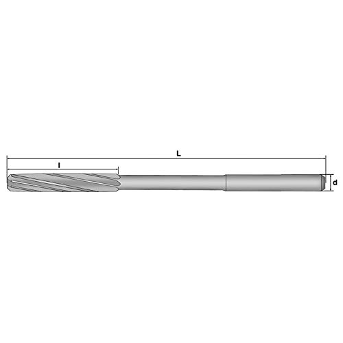 A212/16.00 alesatore, diametro 16 mm