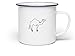 Chorchester Idéal Pour les Amateurs de Dromadaires - Tasse émaillée -onesize-blanc