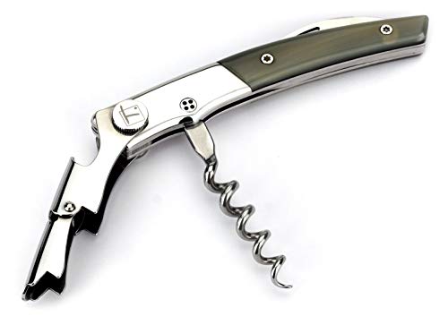 Claude Dozorme Sommelier Kellnermesser - Le Thiers - Griff Hornspitze - Edelstahl glänzend Cover