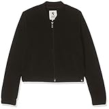  Garcia Kids Mädchen GS920752 Sweatjacke, Schwarz (Off Black 1755), 128 (Herstellergröße: 128/134)