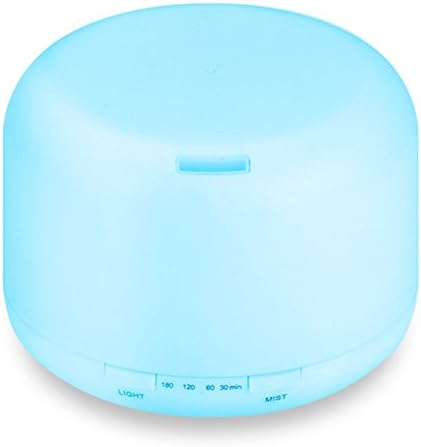 Aroma Essential Oil Diffuser 120ml Mini Ultrasonic Cool Mist Humidifier for Office Home Yoga Spa 7 Color Lights