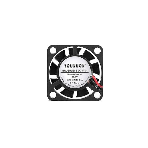 Mini ventilateur de refroidissement 25x25mm 5V pour boîtier d'imprimante 3D