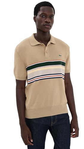 Lacoste Men's Short Sleeve Polo Sweater