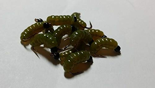Club Bulk 1 Dozen - Stone Fly Larva - Olive - Wet Fly