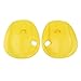 Guanti da Nuoto 1 Paio Professional Swimming Paddle con La Cinghia A Paddle A Mano Guanti A Mano Guanti Padel Pinne per Uomo Donne-Yellow M