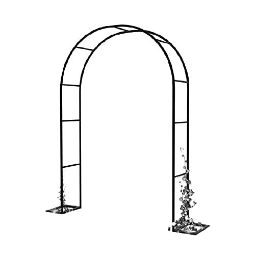 Arche de mariage en métal pour jardin, structure pour décoration légère de fête