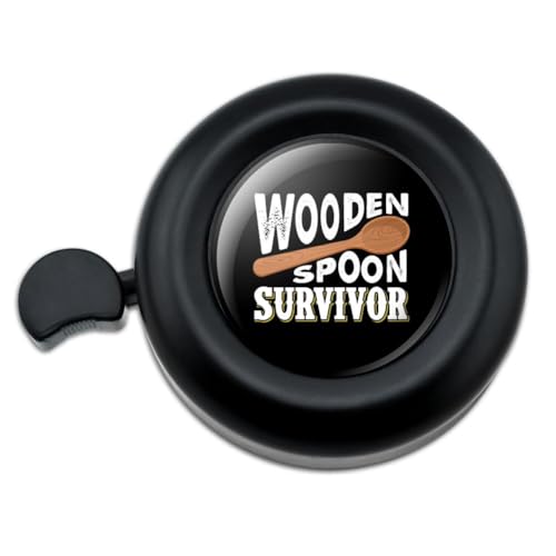 Graphics & More Wooden Spoon Survivor Bicycle Handlebar Bike Bell