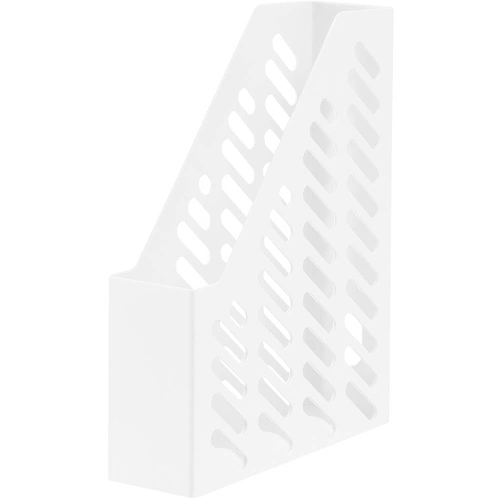 Han Klassik 1601 Magazine File with Label - White