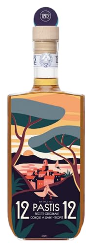 12/12 Pastis de Saint Tropez Rendezvous en Terrasse 45% Vol. 0 7 Liter limitierte Summer 2024 Edition Sunset of the Golfe