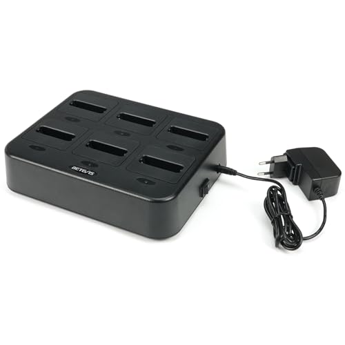 Multi unit chargeur Retevis RT622P pour talkie-walkie de chantier